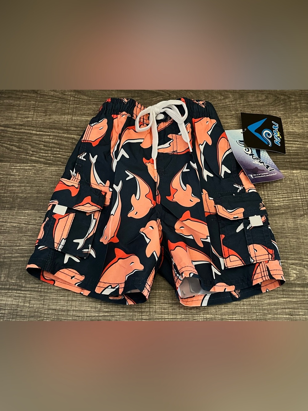 Kanu Surf Swim Trunks Little Boy Size 4t